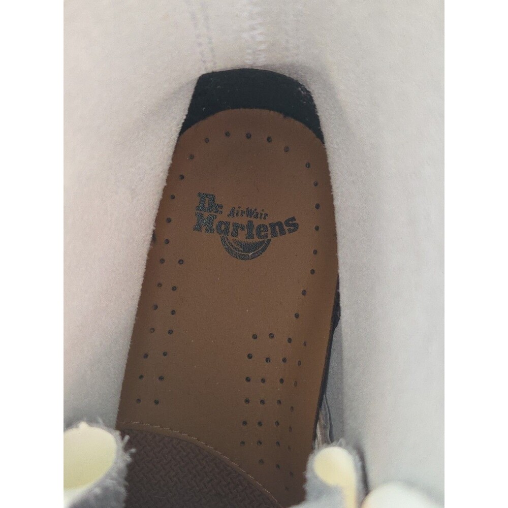 Dr. Martens White Leather Women's Combat Boots Women's Size 8 11821 1460 - EUC - Picture 11 of 13